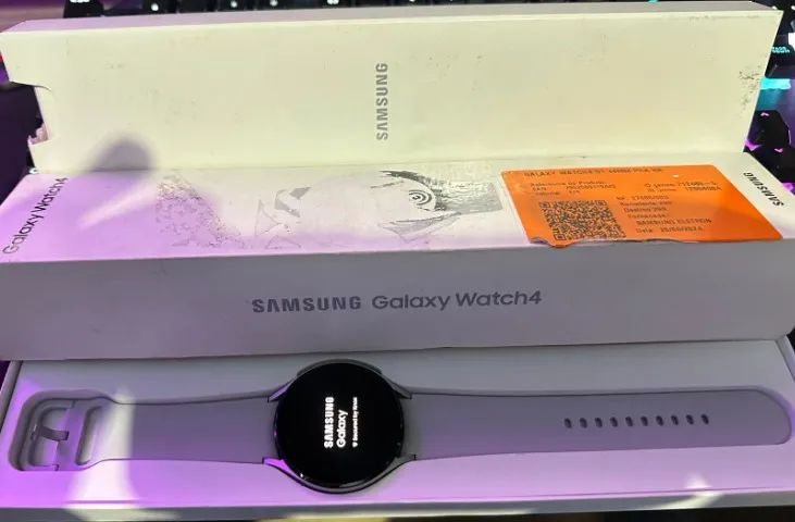 RELOGIO GALAXY WATCH 4 BT 44MM PRATA ORIGINAL - Foto 5