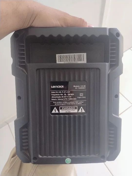 Caixa de Som Lenoxx - Potente e com Bluetooth<br> - Foto 3