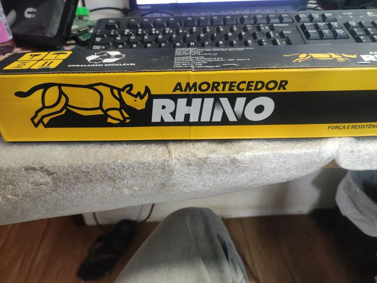  Amortecedor rhino cbx200 1 unidade