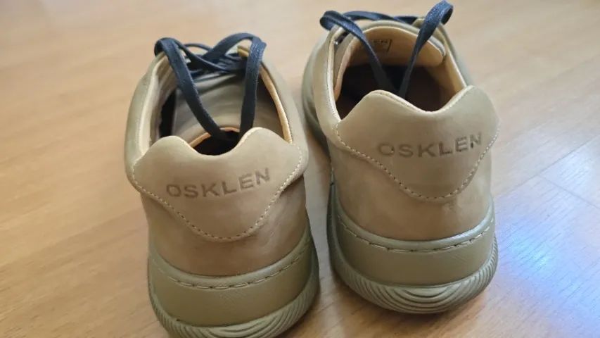 Tênis Osklen Hybrid Laces Nobuck Monochromatic Masculino - Cáqui - Foto 2