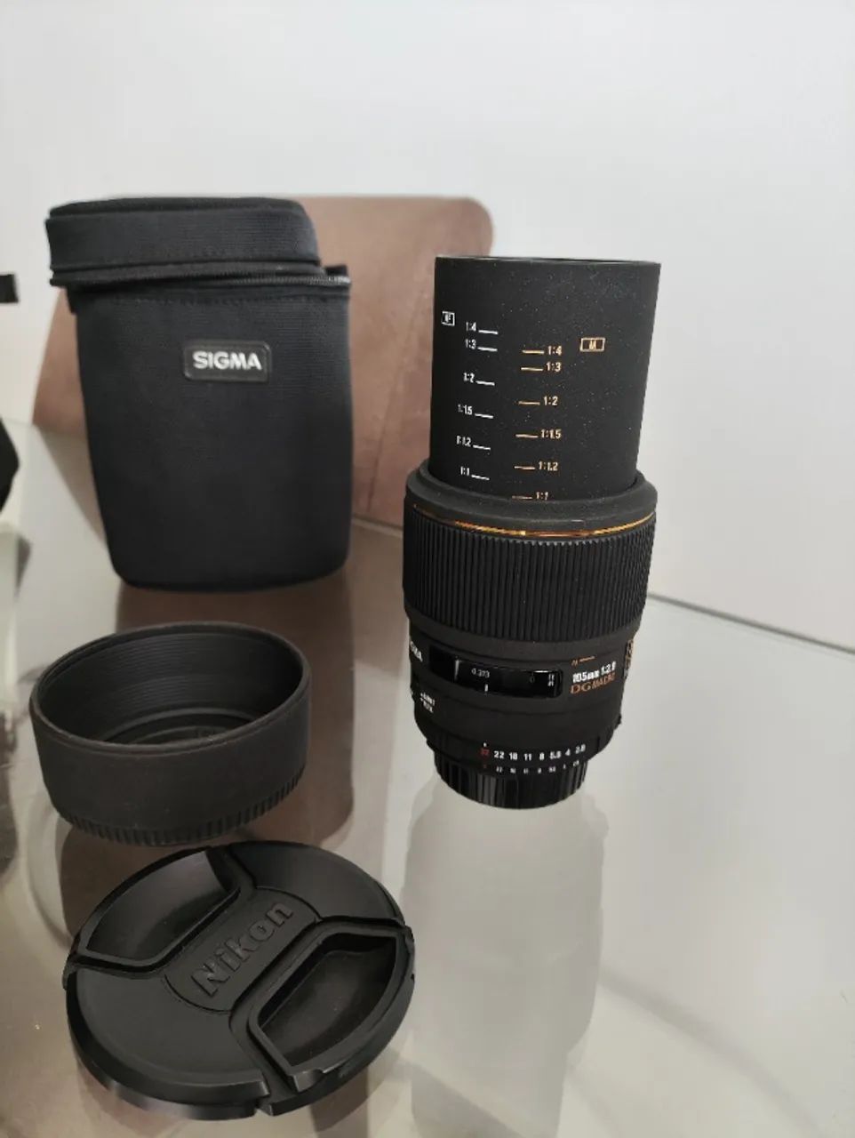lente sigma 105 Ex macro