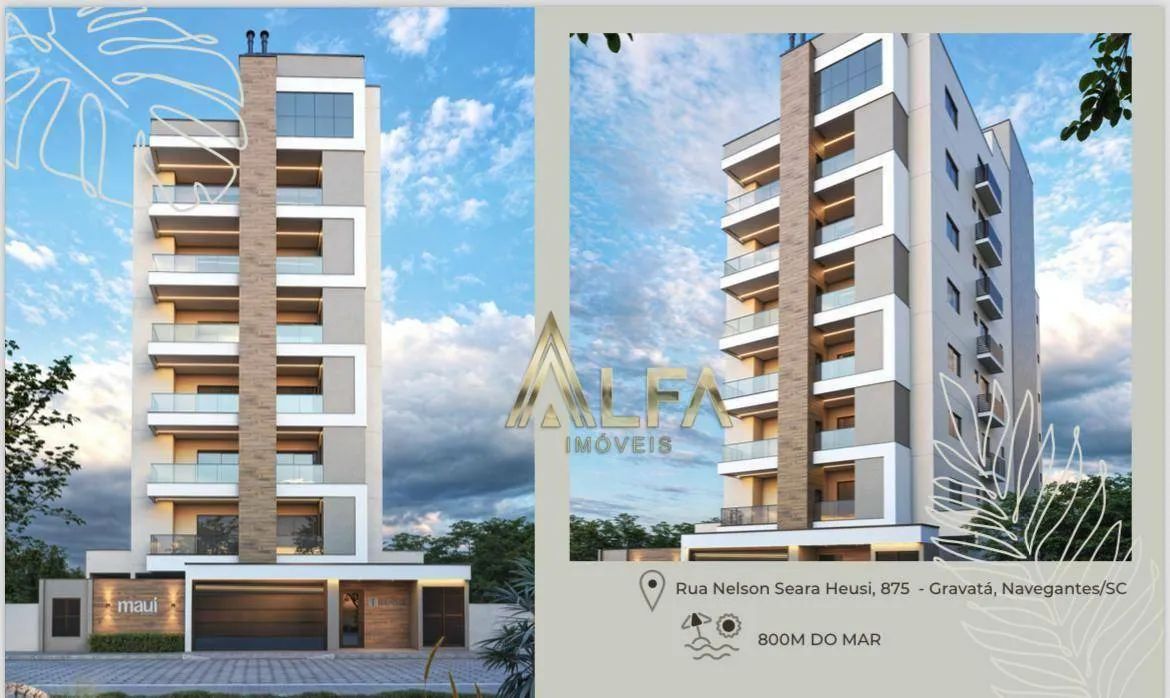 Apartamento bem localizado próximo de tudo e 800 metros do mar em Navegantes SC - Foto 5