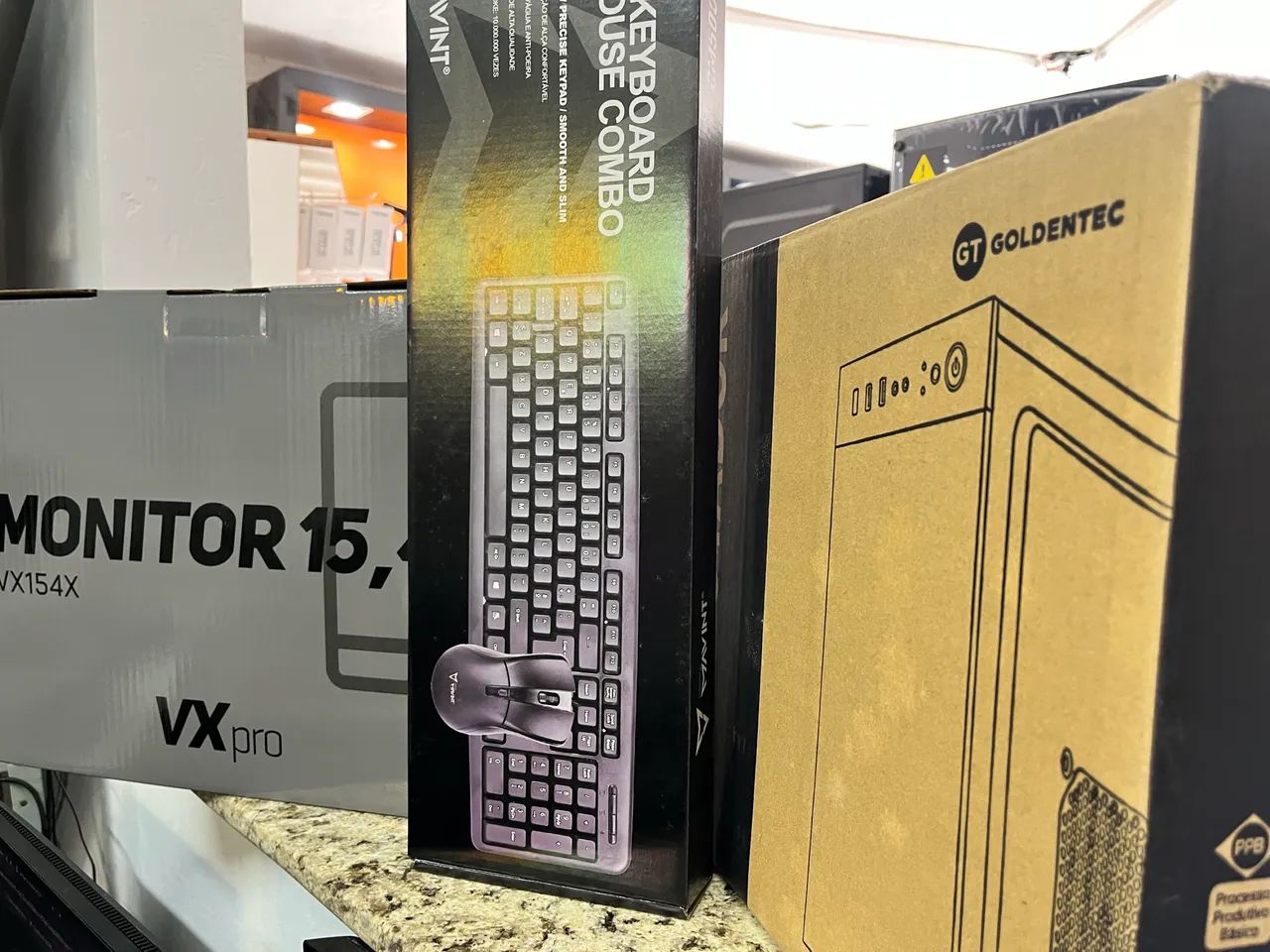 Computador i3 completo novo na caixa 