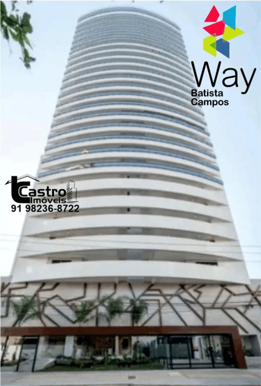 Edifício Way  Batista Campos. 3/4. 1 ou 2 Vagas. G.A237 - Foto 2