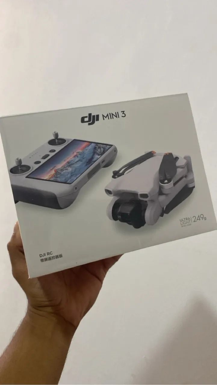 Drone Dji Mini 3 Controle com tela - Lacrado - Foto 2