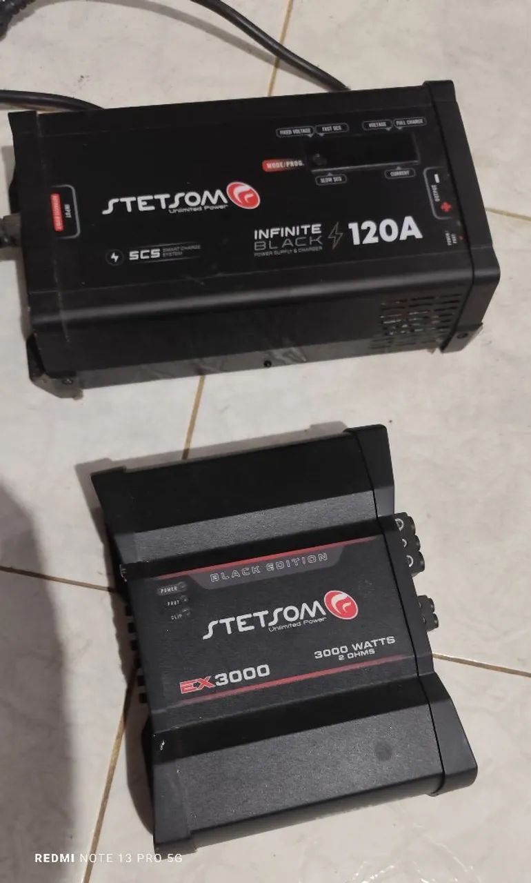 Amplificador Stetsom EX3000 3000 Watts 2 Ohms Black Edition Amplificador Stetsom EX3000 3000 Watts 2 Ohms Black Edition