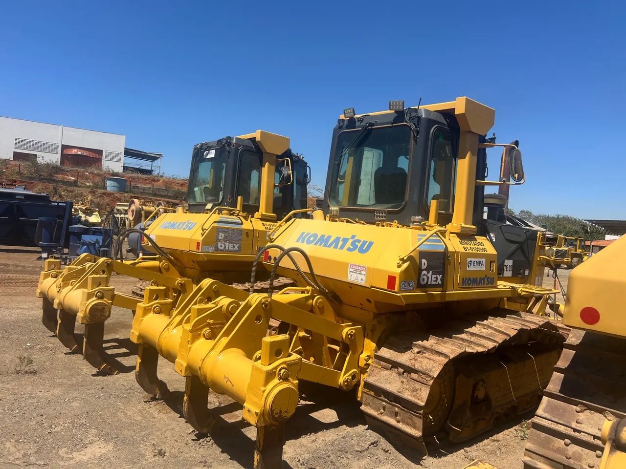 Trator Esteira Komatsu D61EX 2013 . - Foto 3