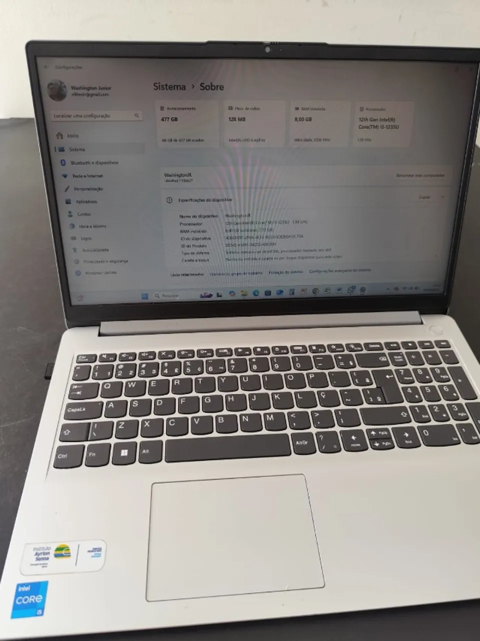 Laptop Lenovo 12th