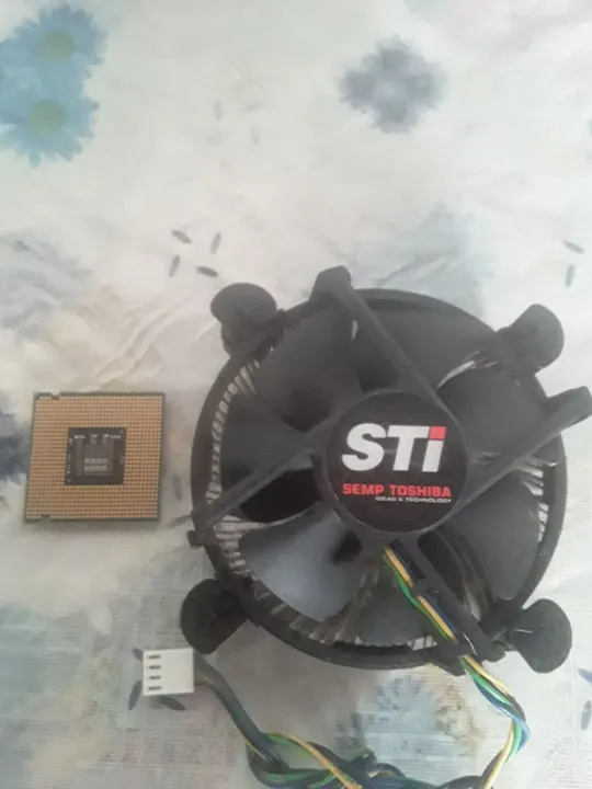 Vendo processador pentium dual core e5800 e cooler sempre Toshiba