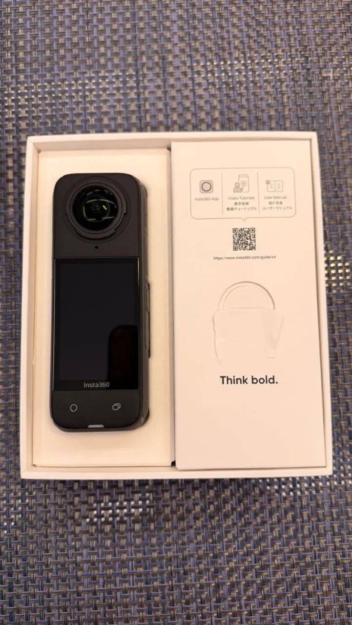 Insta360 x4 semi nova não usada
