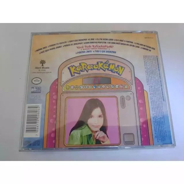 Totalmente Pokemon A Música do Seu Desenho Predileto - CD Raríssimo - Foto 2