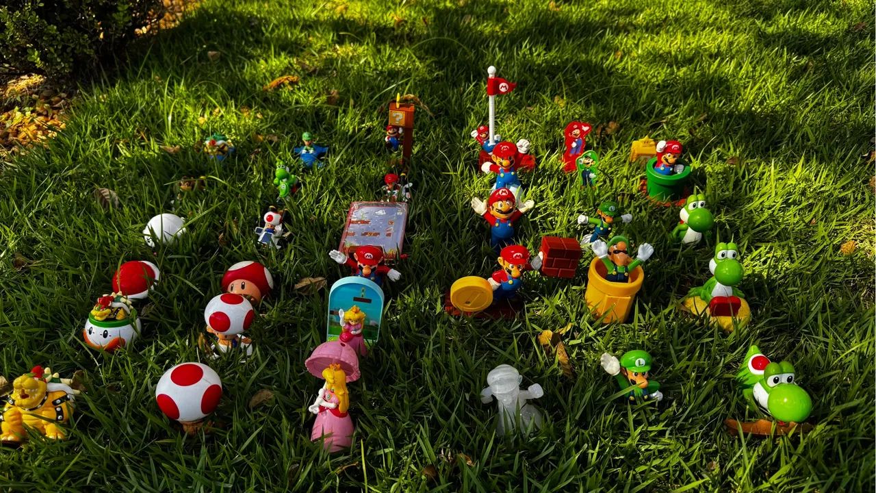 Super Mario World e Super Mario Kart a coleçao.