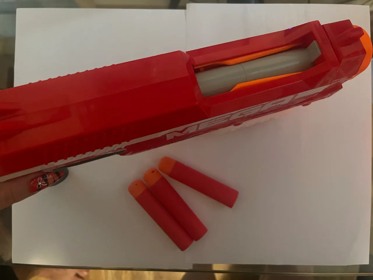 Nerf Mega N-Strike Elite Magnus + 3 Mega dardos - Foto 5