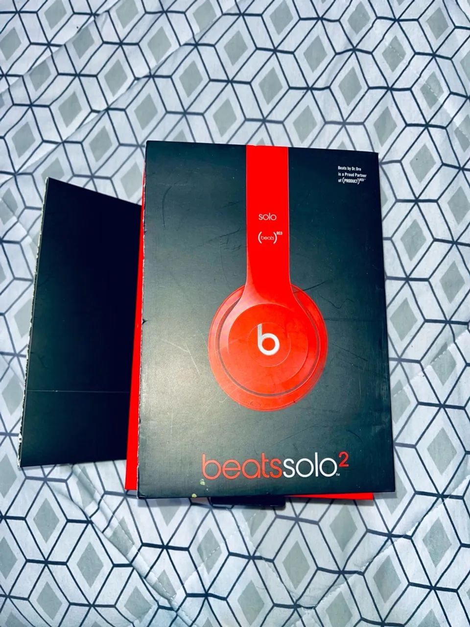 Fone de ouvido Beats Solo 2 RED - com defeito - Foto 2