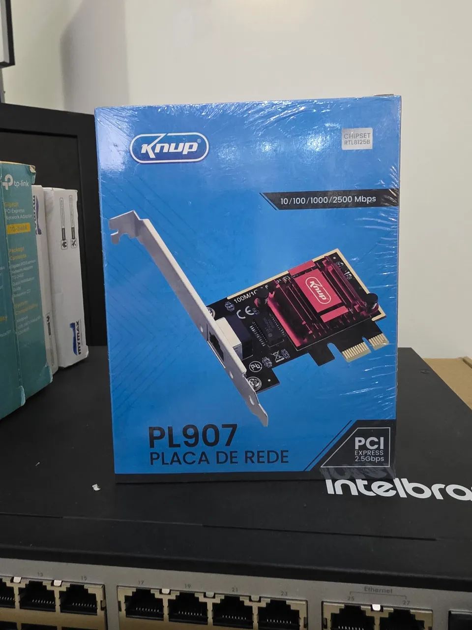 Placa de Rede Knup PL907 - 2.5Gbps
