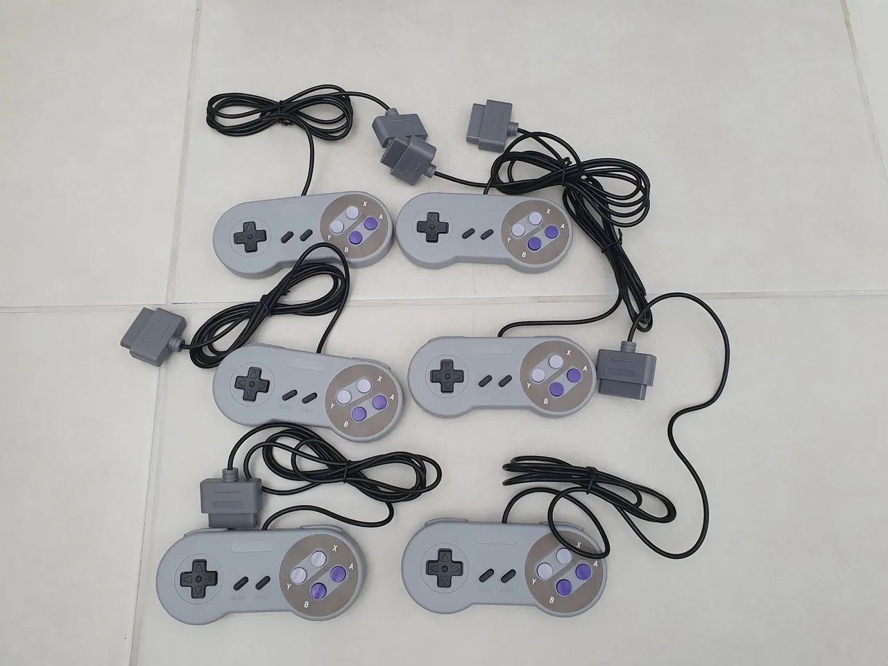 6 Controles Super Nintendo (SNES)