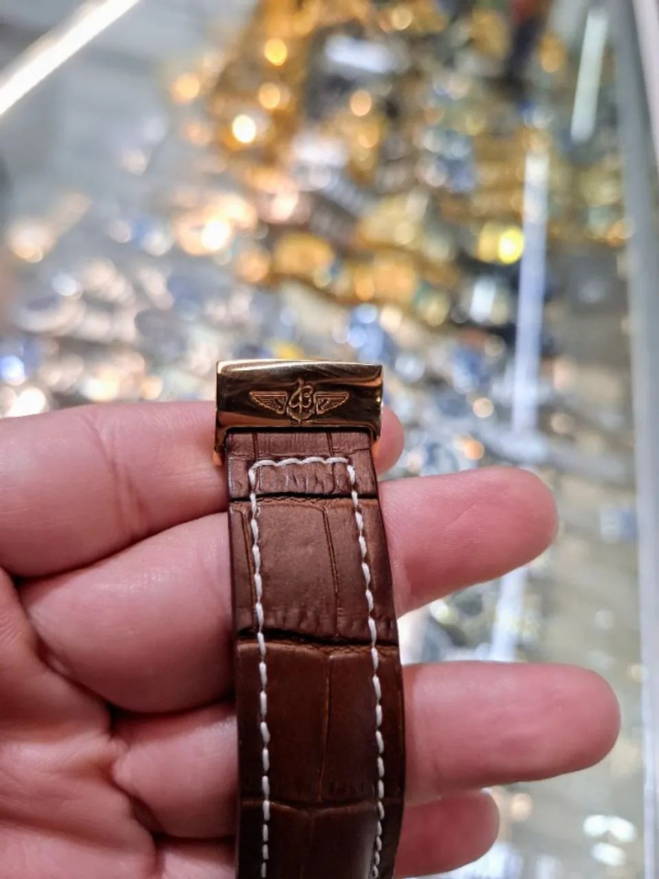 Relógio BREITLING BELTLEY AUTOMÁTICO - Referência A25362 - ENTREGAMOS  - Foto 5