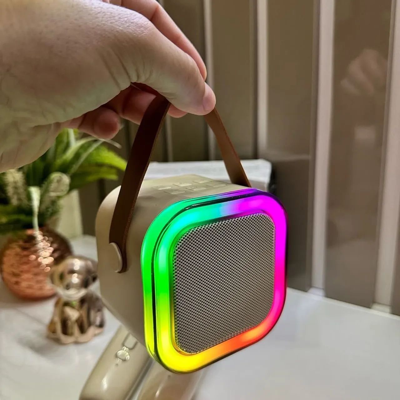 K12 - Caixa de Som Bluetooth 30W + Microfones Sem Fio - Melhor Preço! - Foto 4
