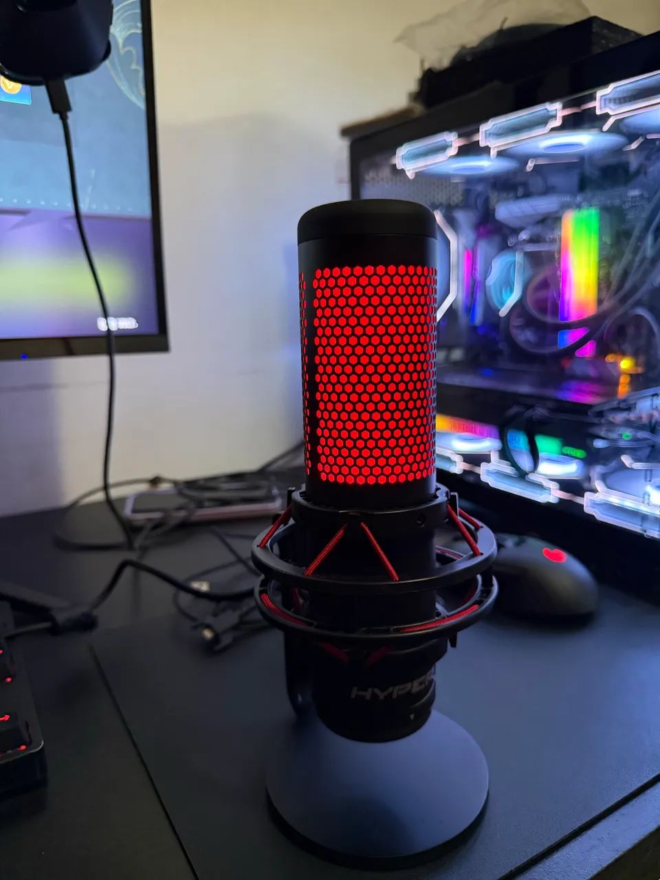 Microfone HyperX QuadCast IMPORTADO EUA !!