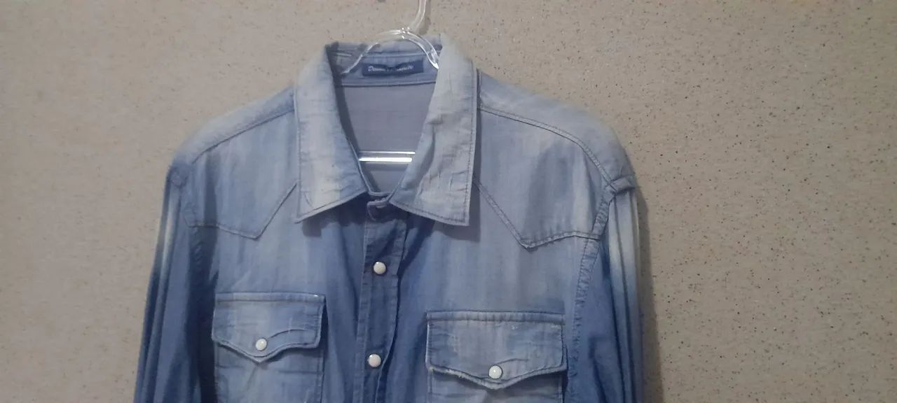 Camisa brim - Foto 5