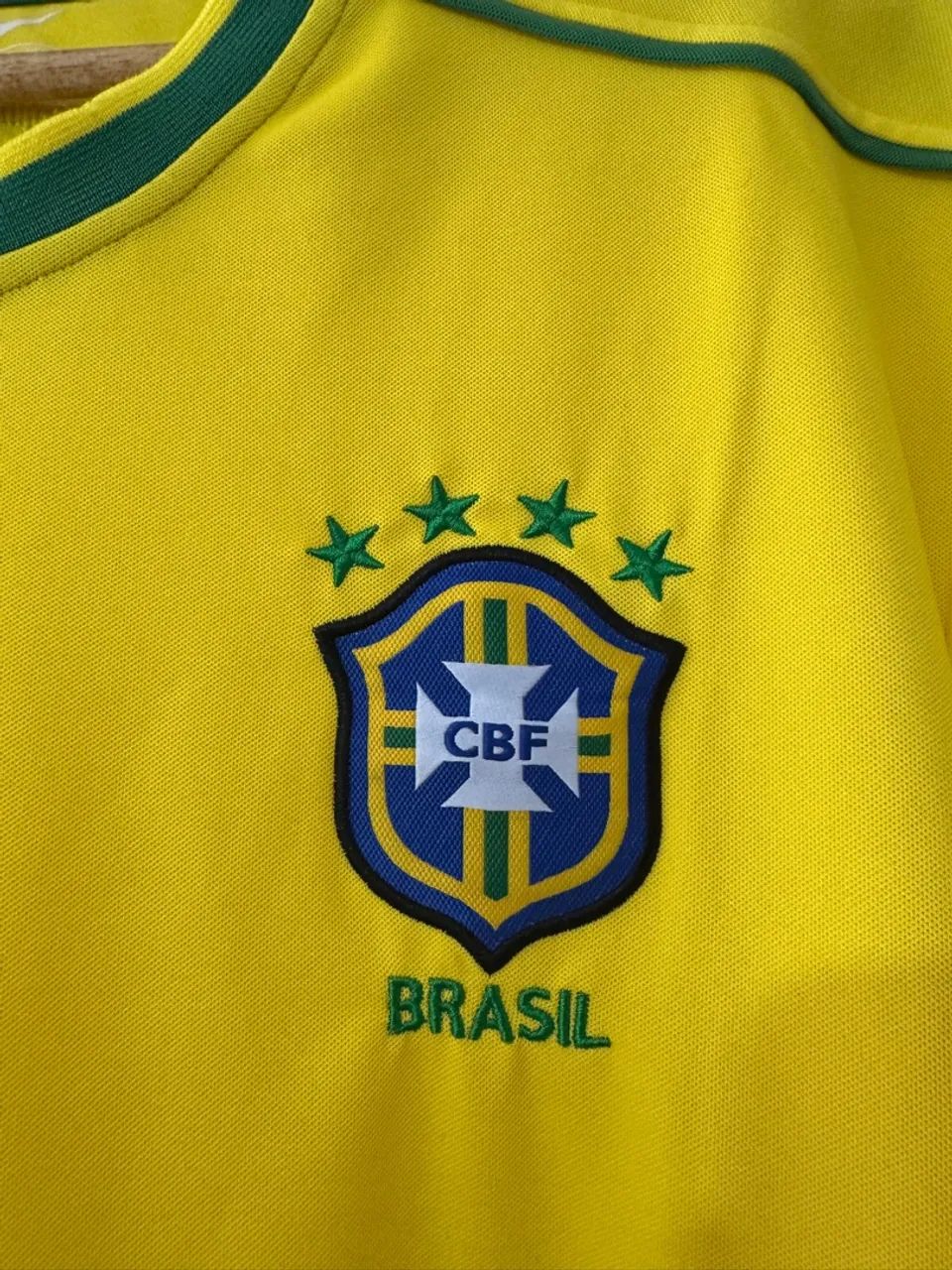 Camisa do Brasil Seleção 1998 Usada - Retrô 3XL - Foto 3
