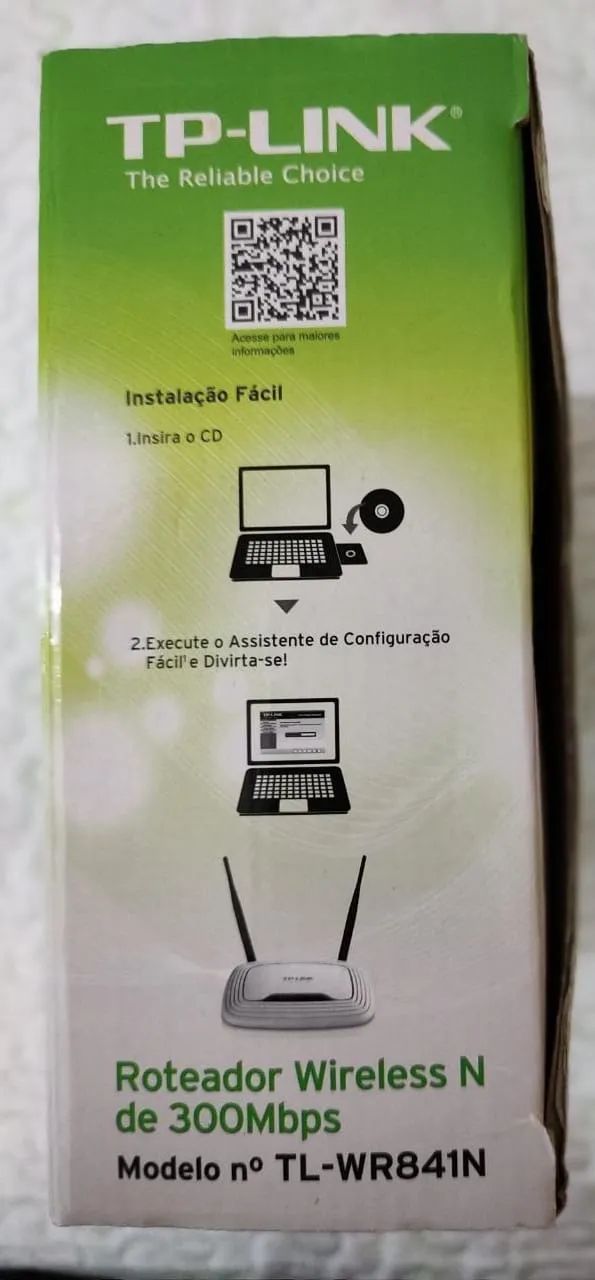 TP-Link Wireless Router Model TL-WR841N, with 2 5dBi Antennas, 300 Mbps64396507993345122