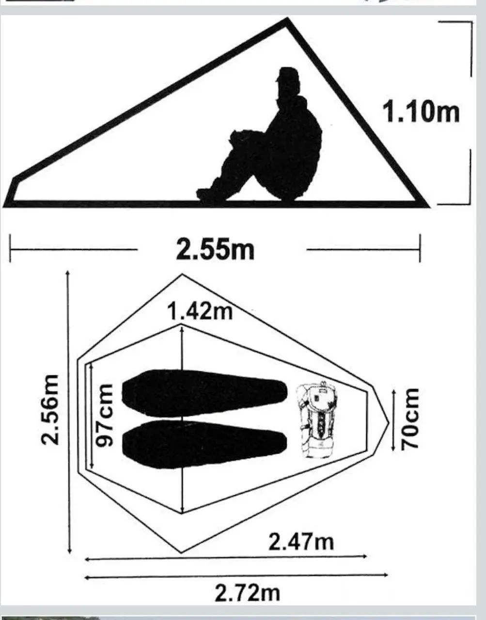 Barraca camping trilha Nepal Aztec - Foto 4