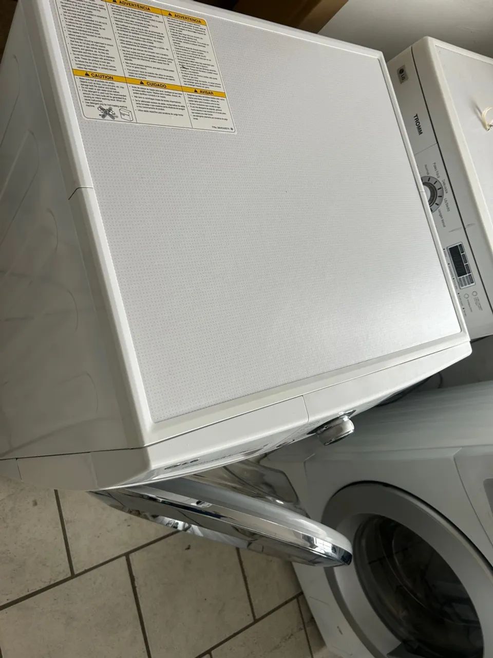 Lava e seca LG 8,5 kg inverter touch  - Foto 4