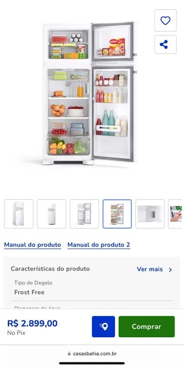 Geladeira VENDO - Foto 2