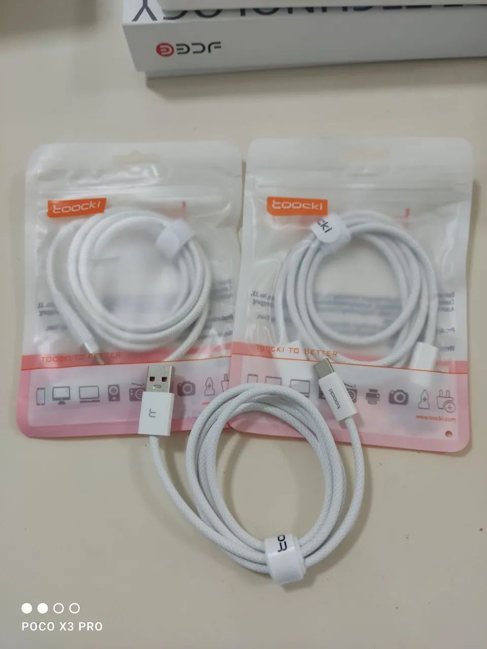 Cabo USB Toocki para Celular - Novo - Foto 2