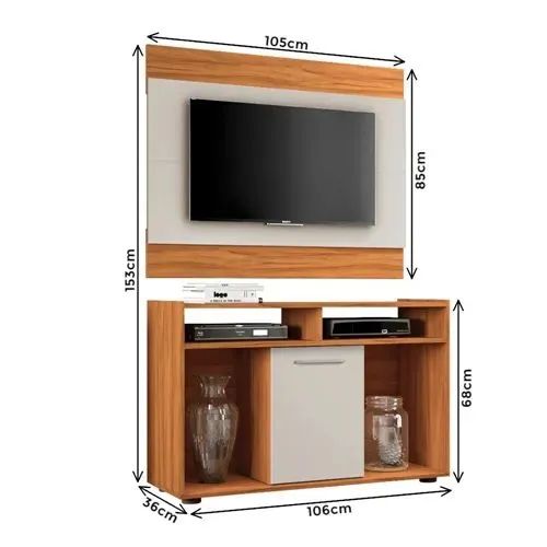 Rack com Painel design moderno e elegante - Foto 3