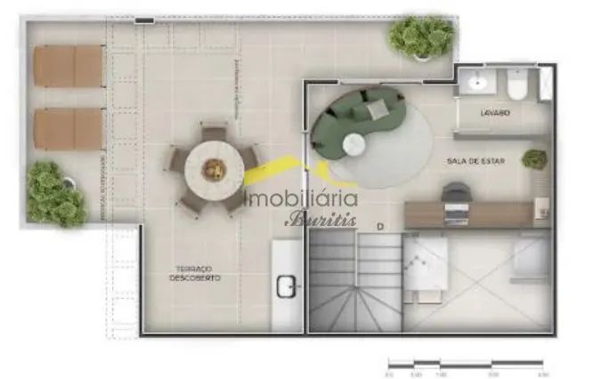 Cobertura à venda, 2 quartos, 1 suíte, 2 vagas, São Bento - Belo Horizonte/MG