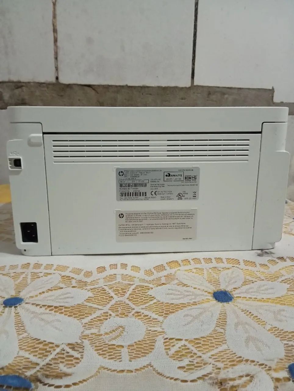 Impressora HP Laser 107w. 64363332000257122