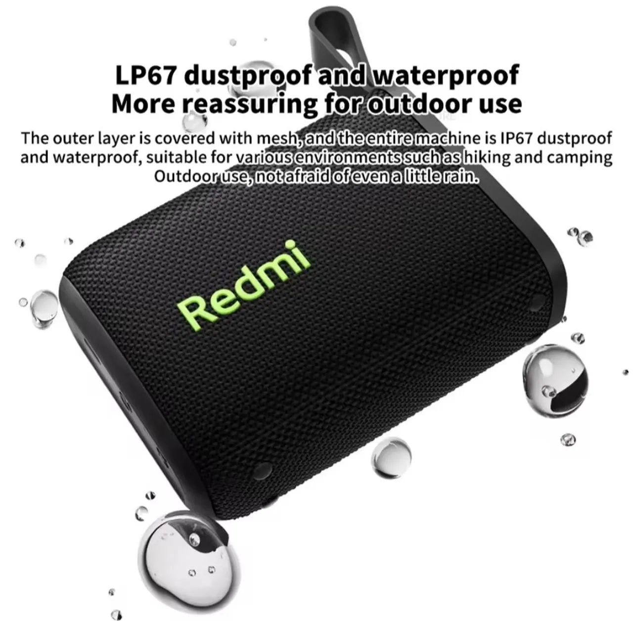 Mini caixa de som Bluetooth Xiaomi Redmi  - Foto 4