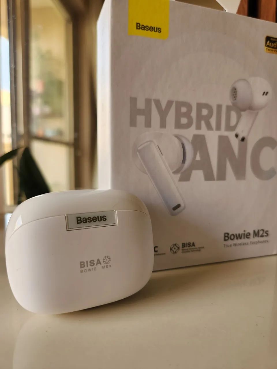 Fone bluetooth Baseus Bowie M2s ANC 48dB LACRADO  - Foto 3