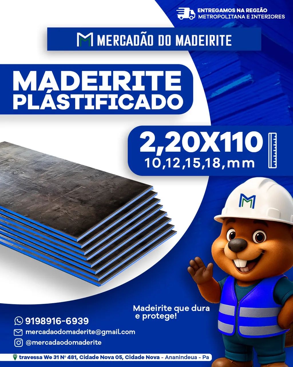 Mercadão do madeirite e Conpensados  - Foto 2