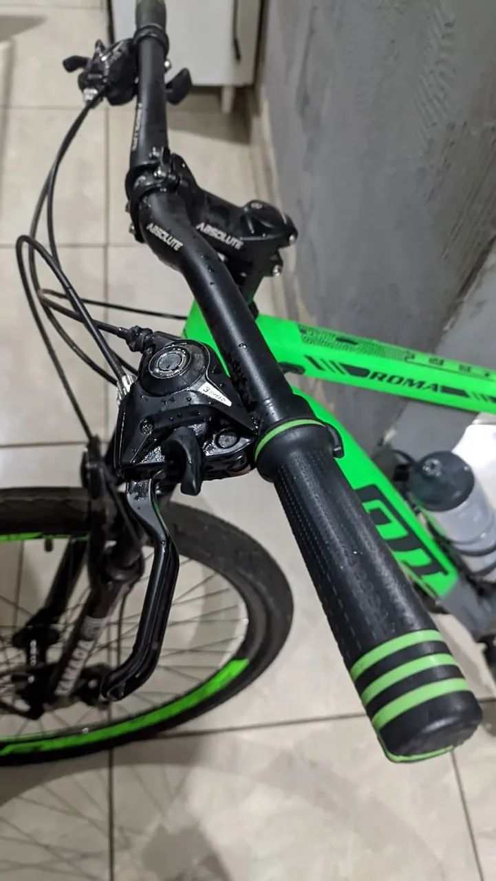 Bicicleta GTT Roma Verde Semi Nova  - Foto 5