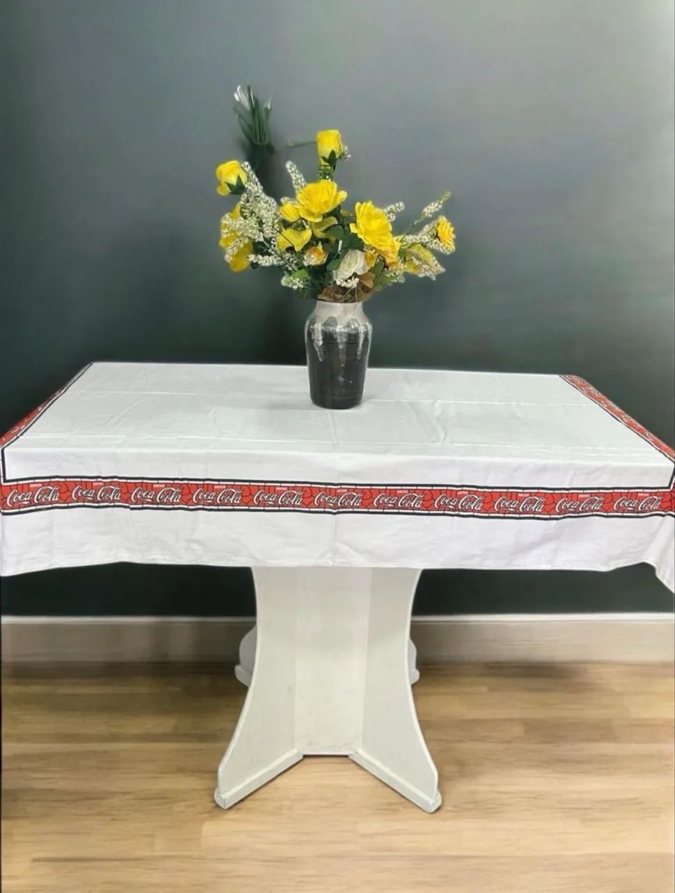 Toalhas de mesa em algodão - 3 peças moda sustentável  - Foto 4