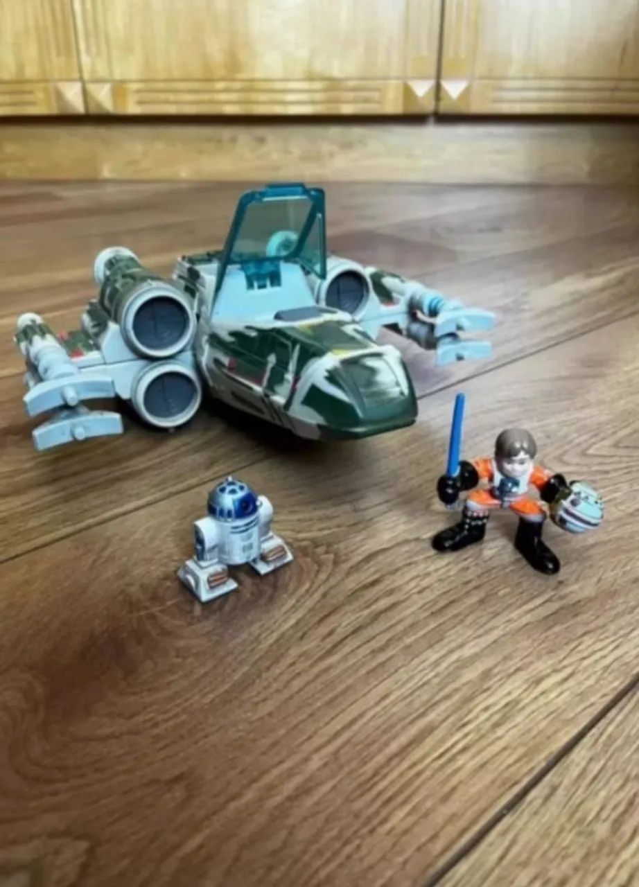 Star Wars X-Wing Galactic Heroes Raríssimo Dagobah - Foto 2