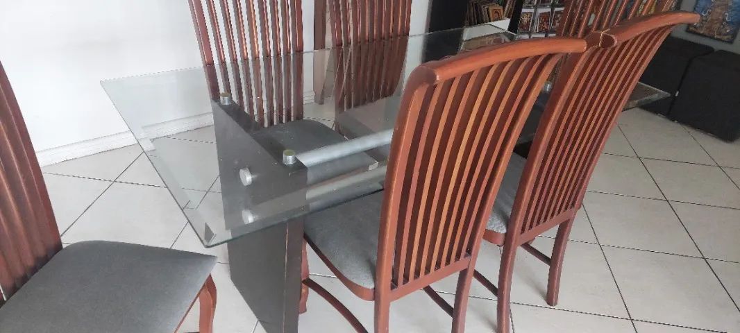Mesa de Jantar c/ 6 Cadeiras OFERTA IMPERDÍVEL  - Foto 5