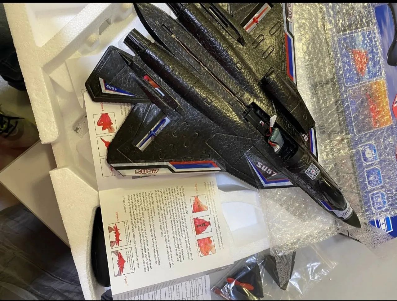 Aeronave de Controle Remoto Su-57 - Foto 2