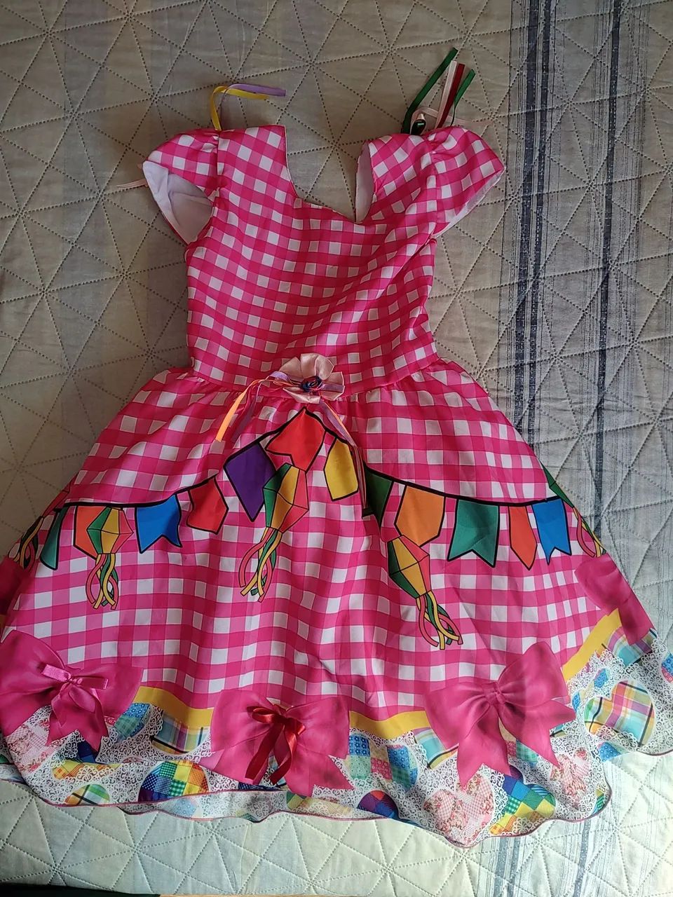 Vestido Festa Junina Infantil - Foto 2