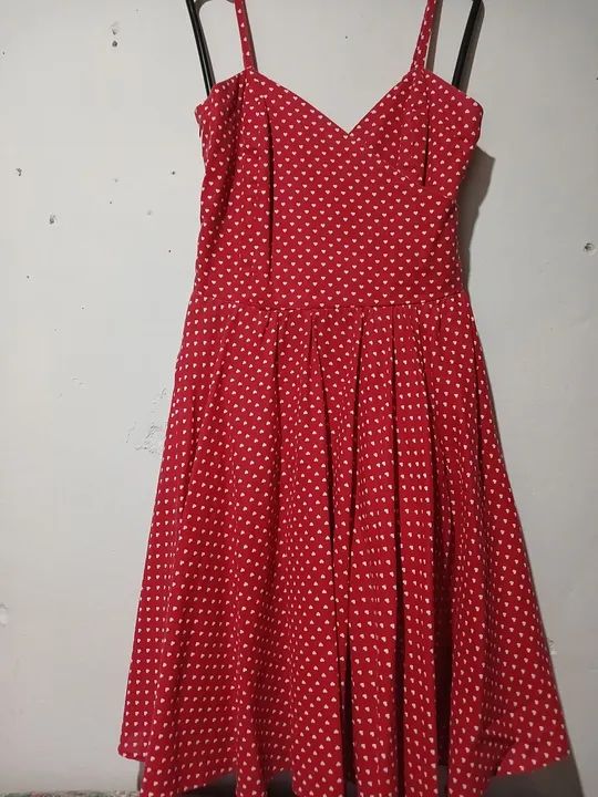 Vestido Vermelho alcinha de coração  - Foto 4