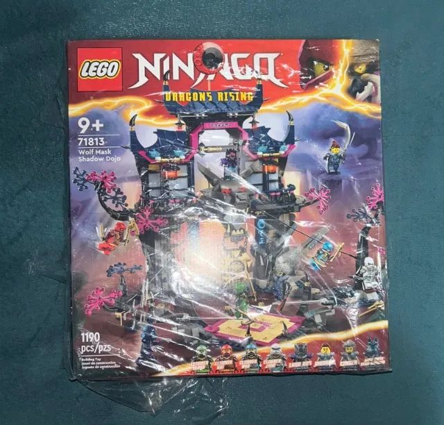 Lego Ninjago Dojo Da Sombra Da Máscara Do Lobo 71813 