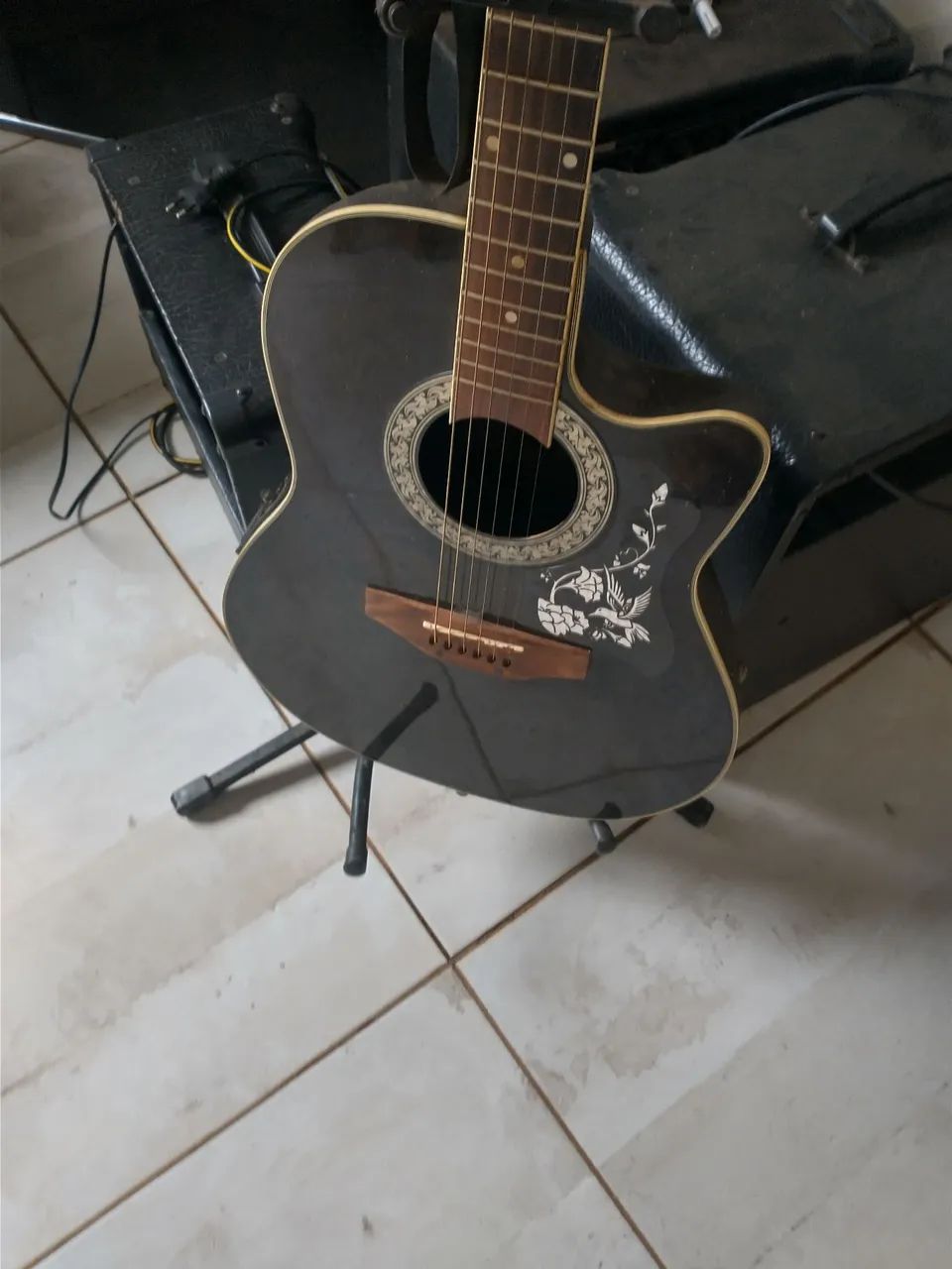 Violão groovin mod ovation aço - Foto 3