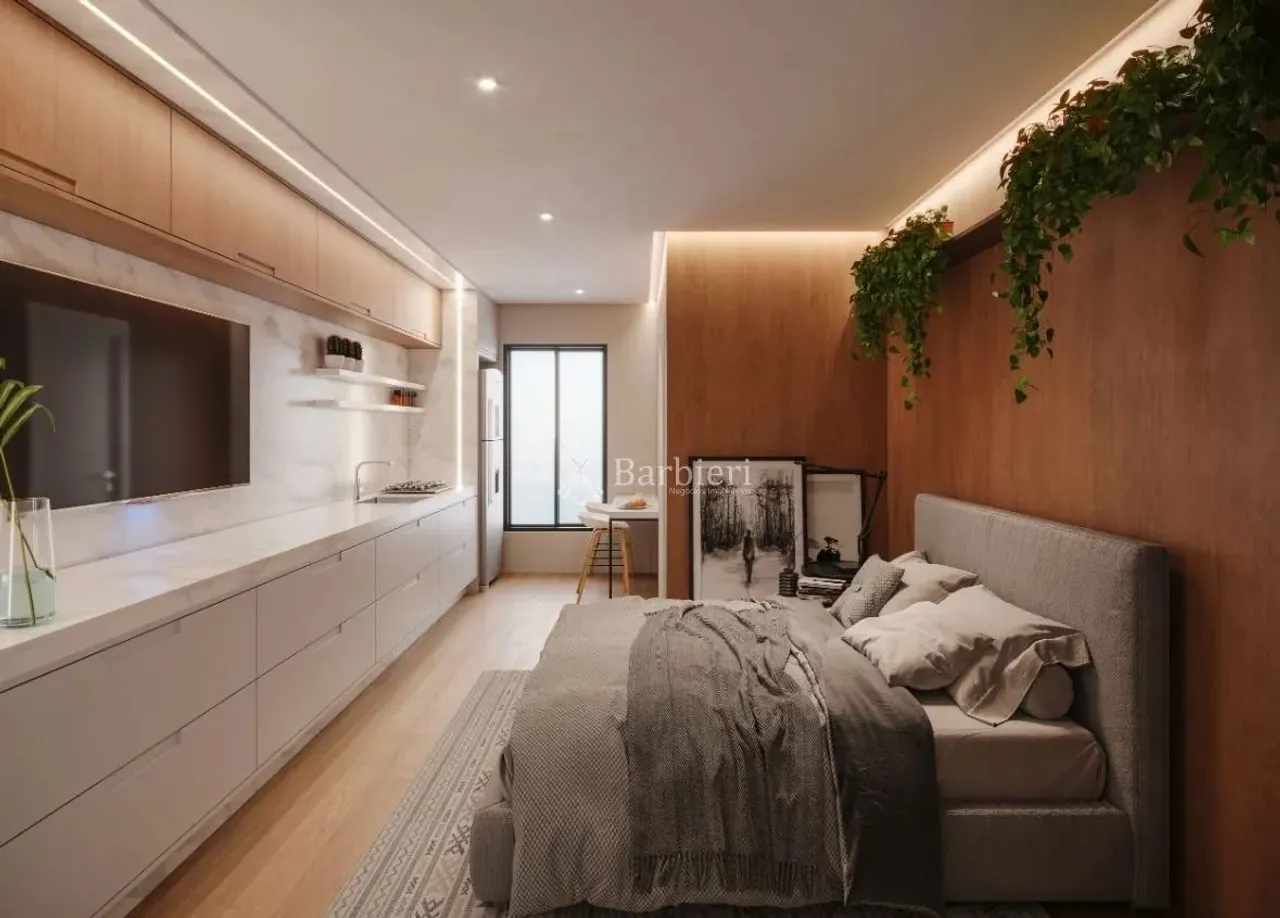 Lançamento de Loft com 1 Dormitório, 1 Vaga com 25,27m² no bairro Garcia em Blumenau