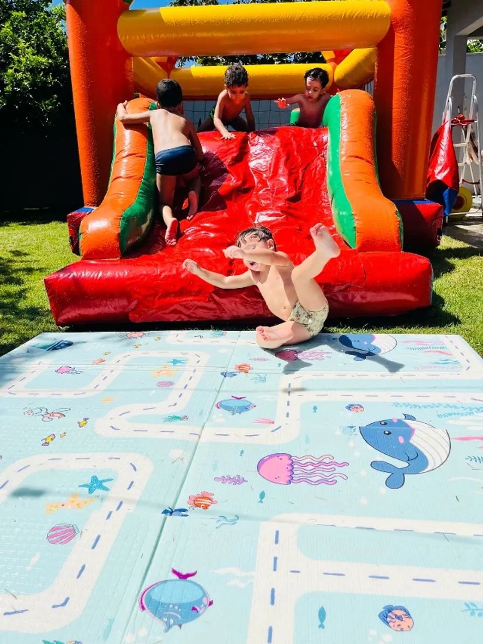 Brinquedo inflável 3 em 1 Novo - Foto 6