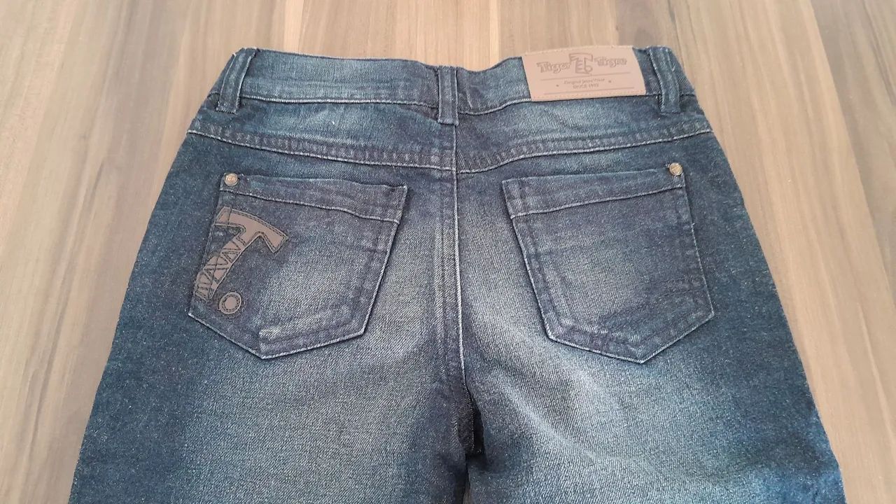 Calça Jeans Tigor -  tamanho 6 - NOVA - Foto 5