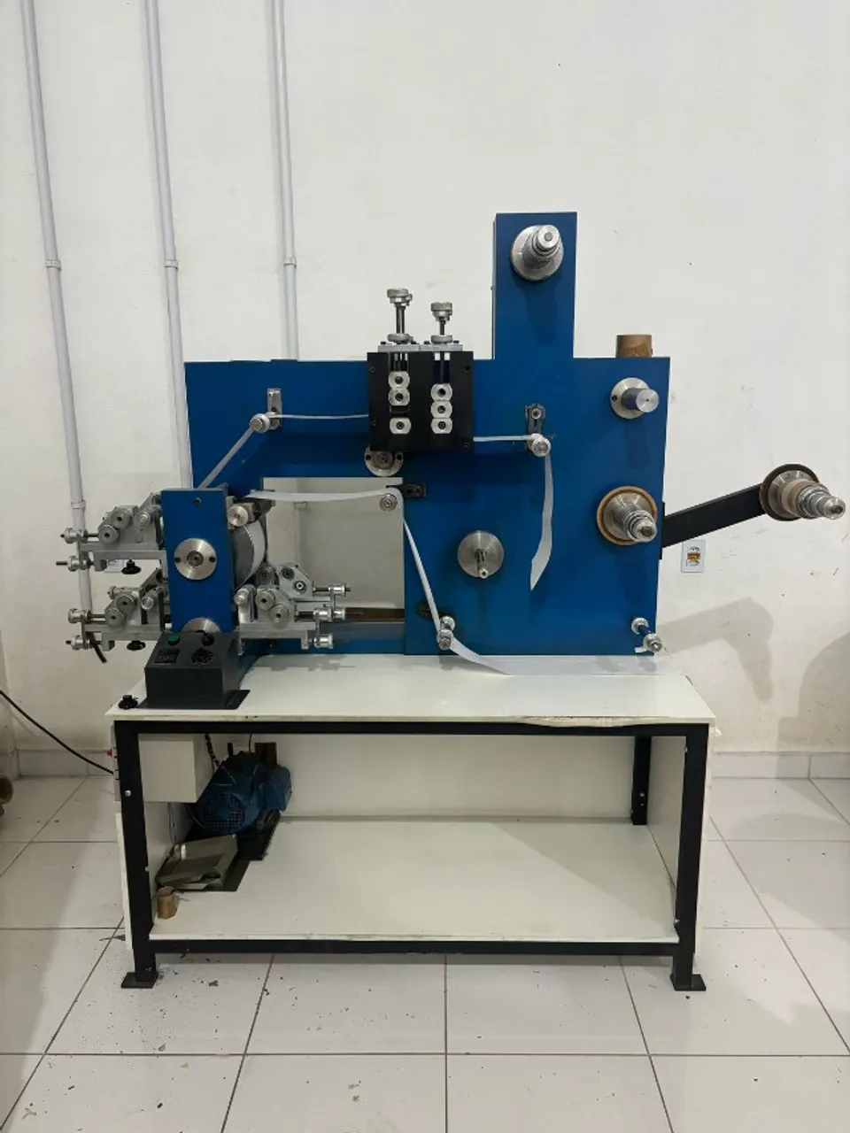 MÁQUINA de Impressão FLEXOGRAFICA 3 CORES 140mm SEMINOVA