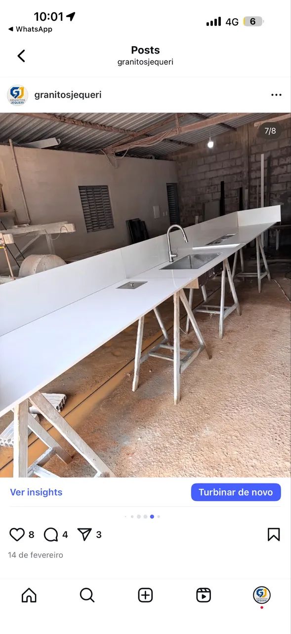 Bancada de cozinha sob medida 64842033270275121